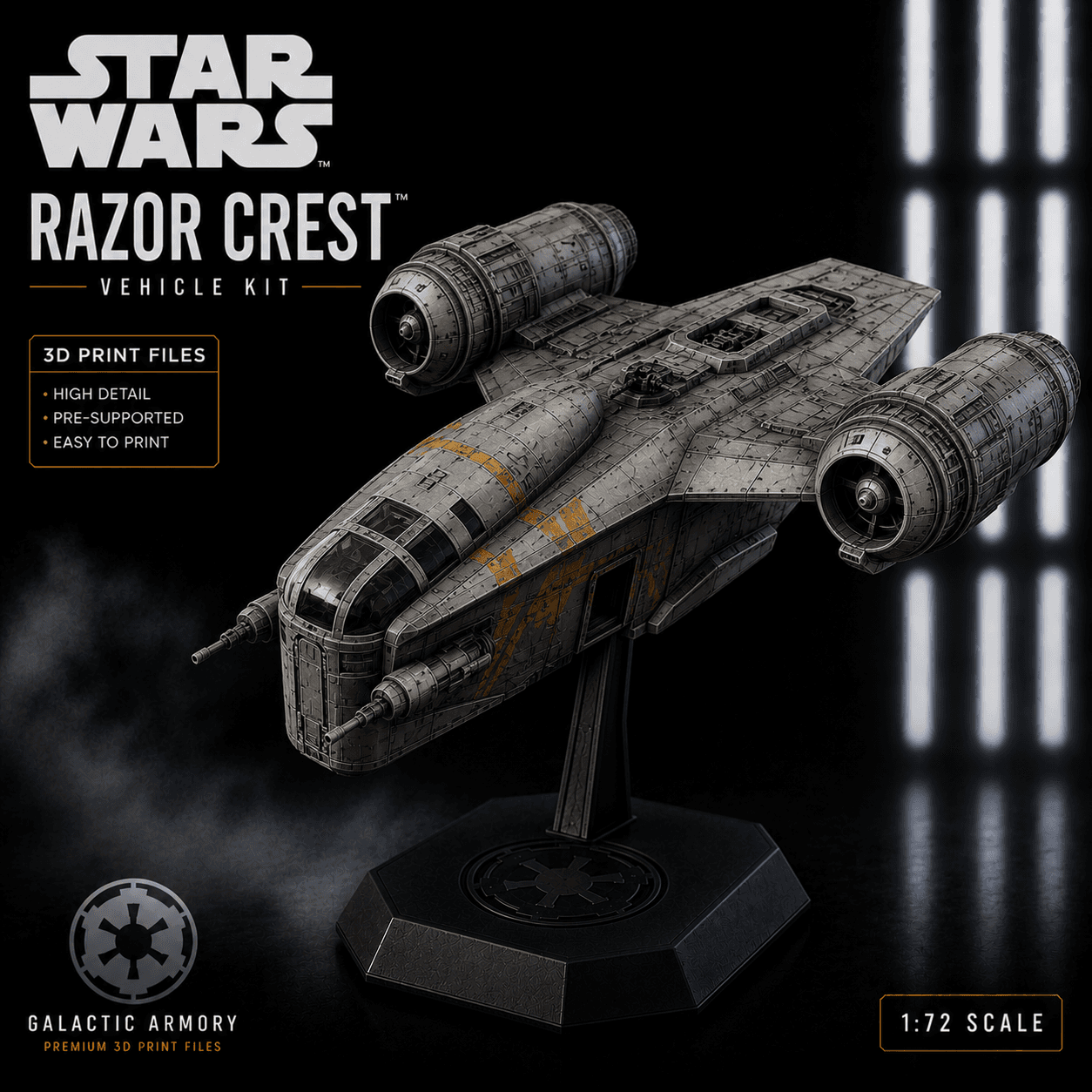 Razor Crest — Kit Card