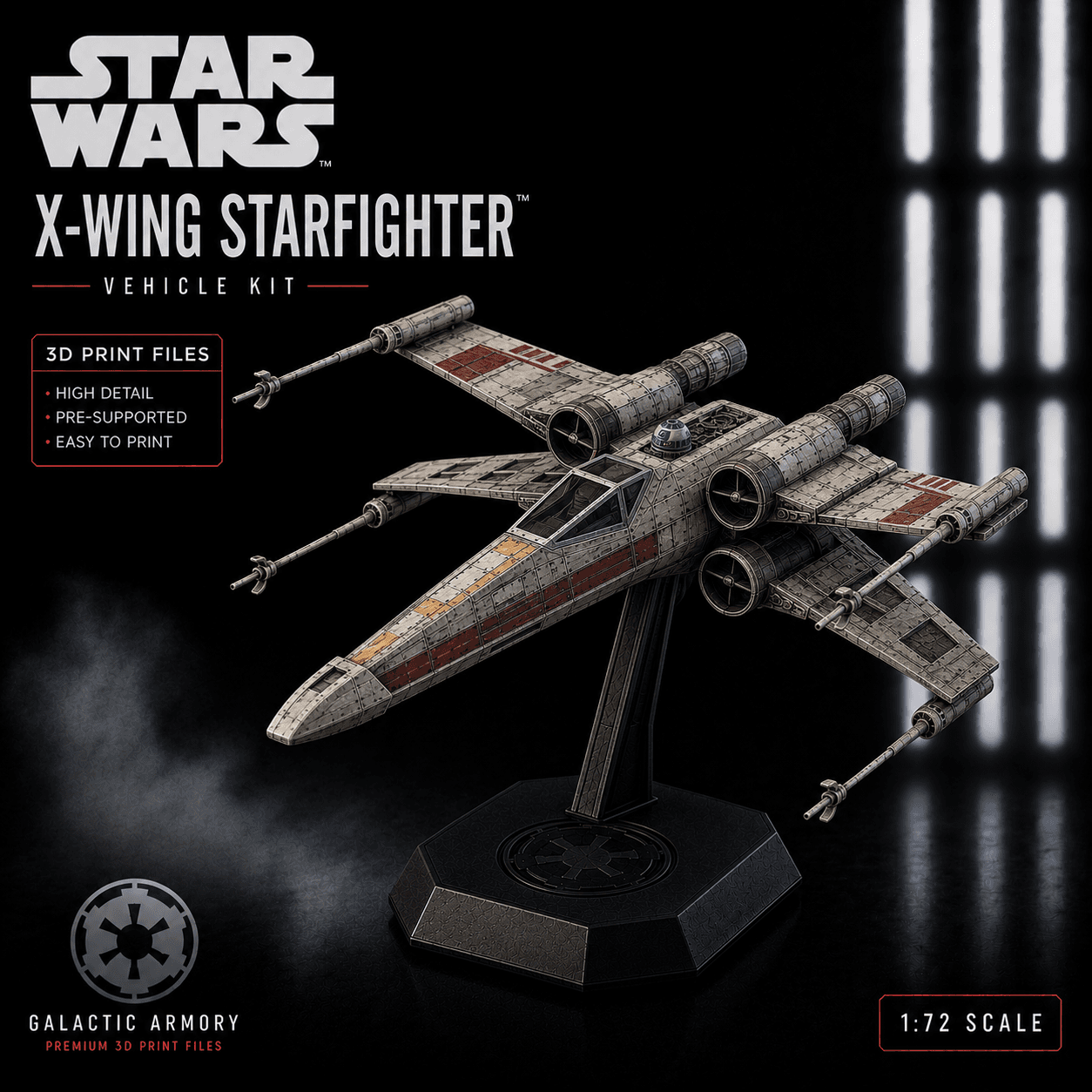X-Wing Startfighter - Kit Card